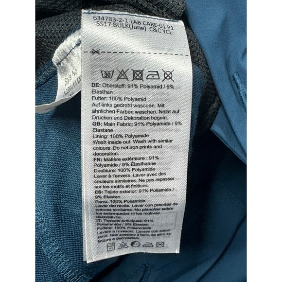 Mammut Swiss Design Men's Blue Straight Leg Outdoor Pants - Size 42x32 - Picture 8 of 8